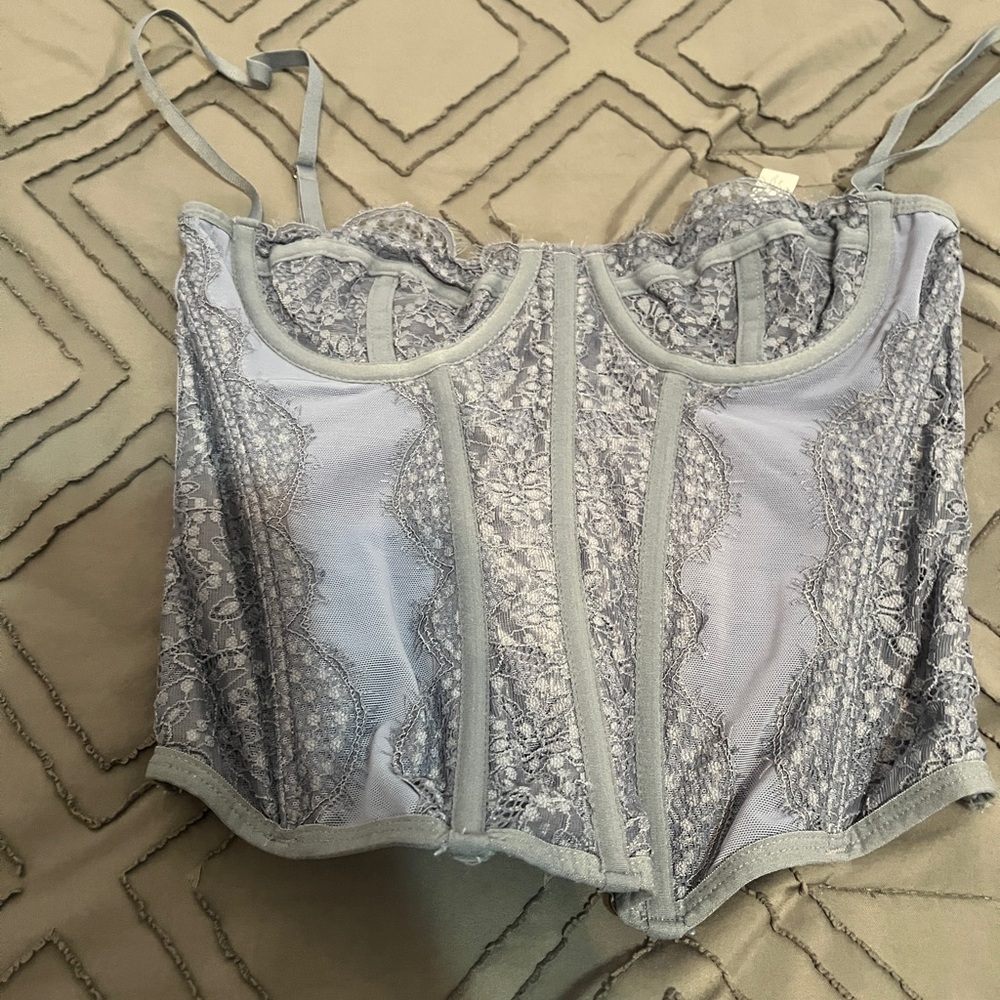 Urban Outfitters Out From Under Bustier in Blue